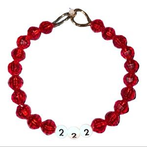 Red 222 Bracelet ❤️! 222 signifies hope,balance harmony and life choices